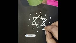 5*3 dots easy beautiful simple daily kolam rangoli designs 🌺🍀🌷 అందమైన రోజువారీ చిన్న ముగ్గు