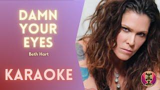 BETH HART/ JOE BONAMASSA - Damn Your Eyes (Karaoke)