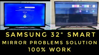 samsung 32 Mirror problems solution | ulta picture thik karne ka aasan tarika