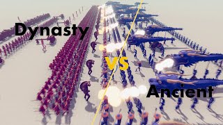 TABS Ancient VS Dynasty HUGE Battle