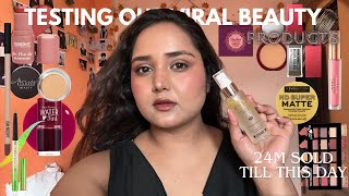 Full Face Only Using *New Viral makeup in India 🇮🇳 April 2024 || Overhyped or worth your money