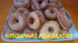 Rosquinhas Açucaradas de padaria|Sequinhas e bem fofinhas