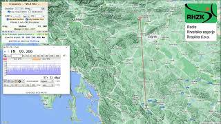 FM DX - Radio Hrvatsko Zagorje Krapina 99.2 MHz i 102.2 MHz - Prijem signala u Bihaću (BiH)