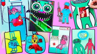 DIY 15 Garten of BANBAN MONSTER GAME BOOK + Poppy PlayTime Mommy Long Legs Pregnant, Baby Long Legs