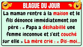 🤣 BLAGUE DU JOUR ! - Papa a mis une inconnue à poil et elle...⎪Vidéos drôles tous les jours