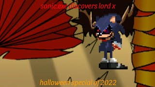 sonic.exe discovers lord x (halloween special of 2022) - flipaclip sprite animation🎃