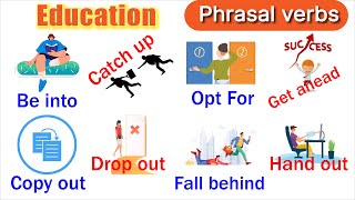 Useful Phrasal Verbs for Education in English  | Education Vocabulary and Phrases