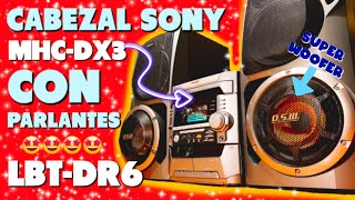 HERMOSA COMBINACION‼️🤩🔊Cabezal SONY MHC-DX3 con PARLANTES LBT-DR6‼️🤩🔊#216🔊