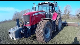 🇨🇵 Roulage de luzerne Massey Ferguson 6490 🇨🇵// AubeAgriVidéo //🎬🚜