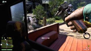 Far Cry 4 (PS4) Driving a Truck Off the Road