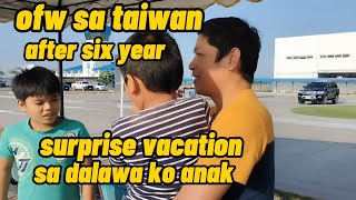 Surprise home coming | ofw taiwan  after 6 years