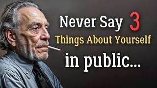 Charles Bukowski's Most Witty Quotes | Life Changing Quotes By Bukowski