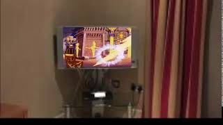 Black Vulcan raids the Pyramids of Egypt on a hotel room TV in 2002