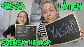 GISSA LÅTEN - SVENSK HIPHOP *Alicia vs Tina* | CHALLENGE