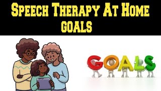 Goal setting Lesson no 7||Speech Therapy at Home for special childrens#speechtherapy