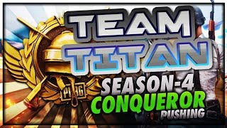 PUBG Mobile Team TITAN || Rush Gameplay