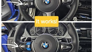 I've installed functional "M" buttons on my 435i! This is how!!!