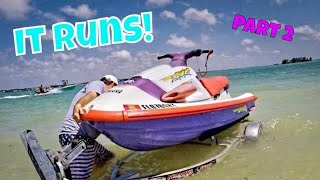 Getting My 1994 Yamaha Wave Raider 700 Back On The Water!  Part 2