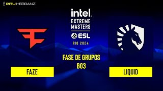 FaZe vs. Liquid | Fase de grupos | IEM Rio 2024