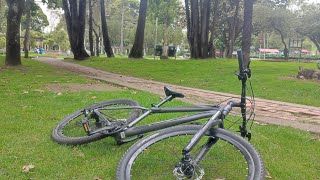 Bajada en Bicicleta Parque Nacional en Bogota