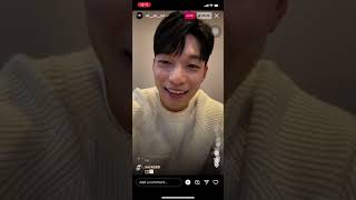 Wi Ha Jun  wiwiwi Instagram Live IG Live