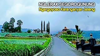 Desa Indah Berhiaskan Kebun Sayur Di Lereng Lawu menyuguhkan Kesejukan Dan Panorama Alamnya