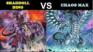 YuGiOh Duel - Shaddoll Dino vs Chaos Max (2/3 Match)