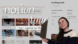 notion tour|how I organise my life💌