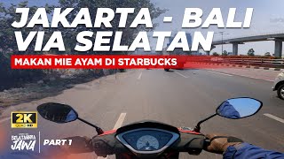 Part 1 ‼️ Jakarta - Bali Via Selatan Solo Touring | SupraX125 #suprabapak