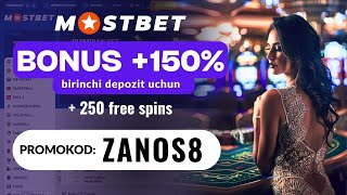 MOSTBET PROMOKOD OLISH ⚡ Bonus +150%! Ro'yxatdan o'tish paytida Mostbet promokod uzb