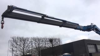 Bedrijfswagenland Scania P114 met Fassi laadkraan