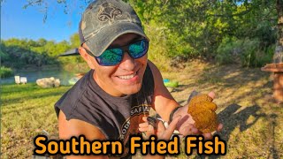 FAST and EASY way to Fry Fish/ Southern Style 😋@LouisianaCrawfishCo @bassproshops