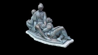 3D-Scan of Robin Hood Themed Sculpture in Nottingham