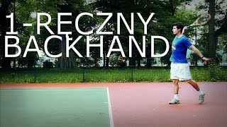 Arka Jordan - jak zagrać jednoręczny bekhend ( backhand 1hbh)?