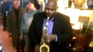 Jazz jam at NYC FINE CIGARS