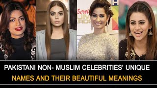 Famous Pakistani Actress who Are non Muslim | Actor and Actress