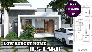 Low budget house 11 lakh | 2 Bedroom House | 850 sqft