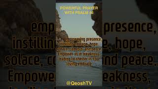 A powerful prayer with Psalm 46