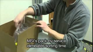 MSI: Electrical Identification Take-off and Pack-By Services