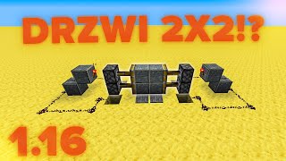 Jak zrobić DRZWI 2X2 w MINECRAFT 1.21