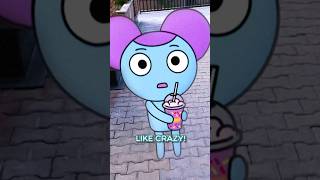 Pibby tries the Grimace Shake In Real Life #grimaceshake #pibby