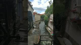 Water wheel in Prague #prague #waterwheel