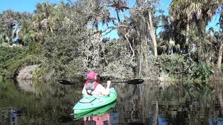 Nora Kayaking at Jiggs Landing 2017-11-25