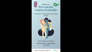 Conferencia de prevención del suicidio