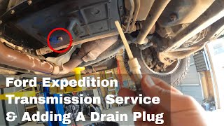 Why Do They Refuse To Put Drain Plugs On Transmission Pans!!! DIY Trans Fluid/Filter Change Ford Exp