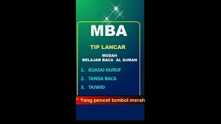 Ingin Lancar Baca Al Quran? [huruf, "Ta']