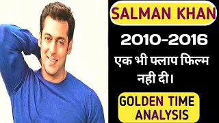 Salman khan 💛Golden Time 2010-2016|No Single film flopped from 2010-2016|