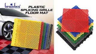 11001 Tikar Alas Lantai Kisi Kisi Plastik Garasi Plastic Splicing Grille Floor Mat Garage