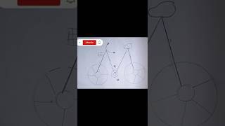 how to draw a  cycle step by step#drawing #art #shorts