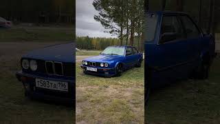 BMW E30 в эксклюзивном цвете  Blue Stone